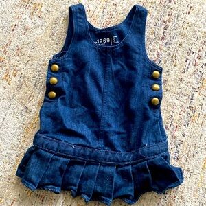 Baby Gap cute denim dress